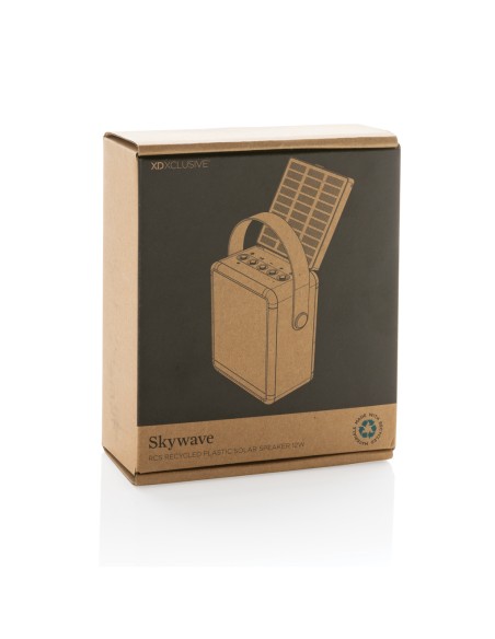 Speaker wirelss 12W solare Skywave in plastica riciclata RCS Speaker wirelss 12W solare Skywave in plastica riciclata RCS